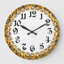 Art Deco Wall Stor Klocka