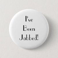 Art Deco White Jag har blivit vaccinerad med Jabbe
