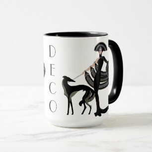 Art décoBorzoimugg Mugg