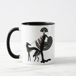 Art décoBorzoimugg Mugg