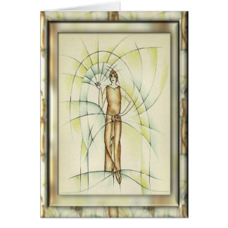 Art décodam hälsningskort