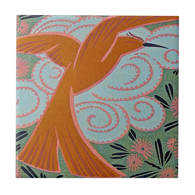 Art décodesign #11 på Sunshinedazzle Kakelplatta (Framsidan)