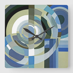 Art décodesign #1 på Emporio Moffa Fyrkantig Klocka