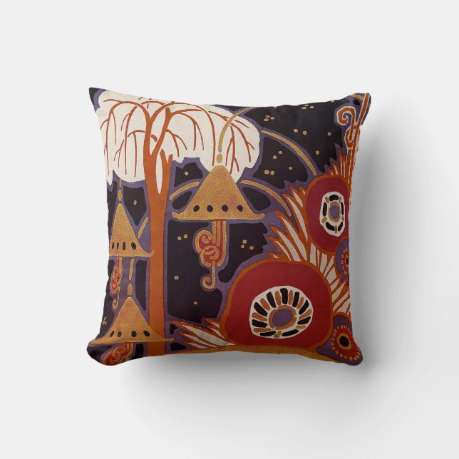 Art décodesign #4 på Sunshinedazzle Kudde (Framsida)