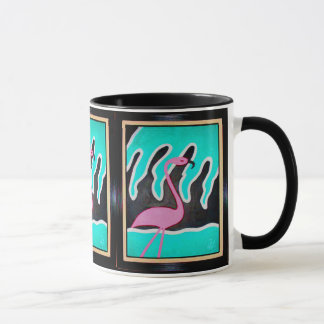 Art décoFlamingos Mugg