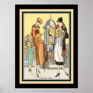 Art décomodeillustration 1922 poster