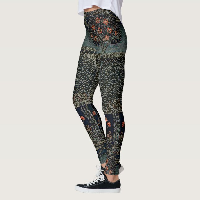 Art déconattträdgård leggings (Vänster)