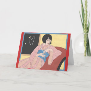 Art décopärlor kort