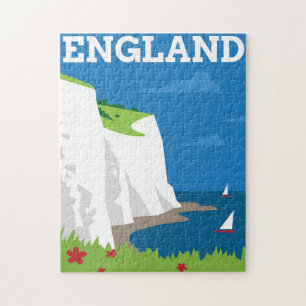 Art décostilEngland affisch Pussel