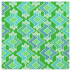 Art décotapetmönster, Jadegrönt Tyg