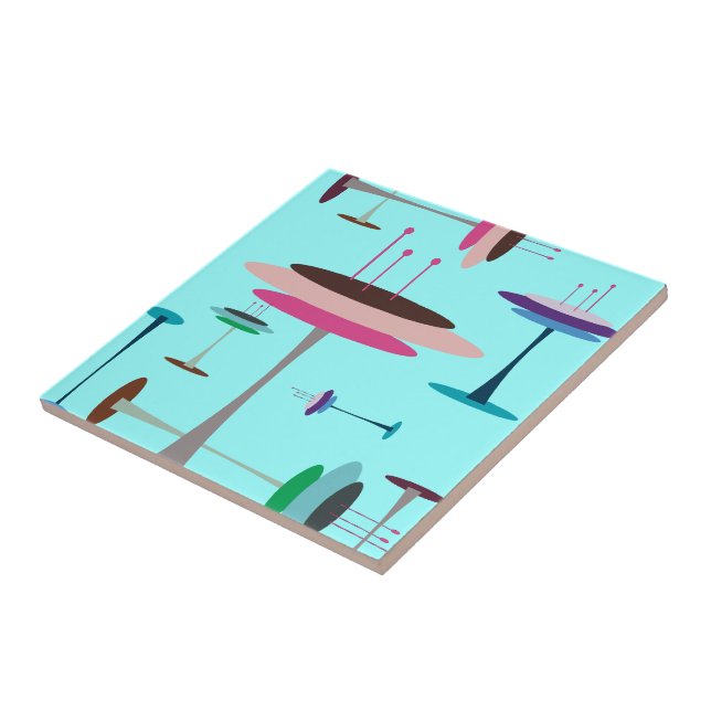 Art décotorn kakelplatta (Sidan)