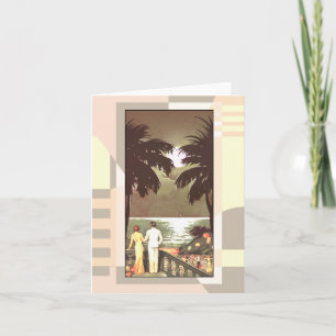 Art décovintageMiami Beach rodnad Kort