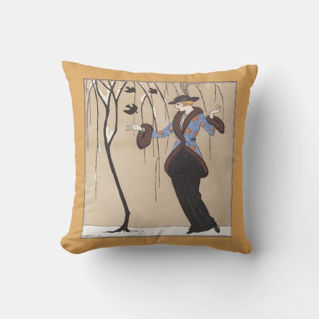 Art décovinterplats kudde (Framsida)