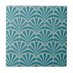 Art dekoteal grått elegant chic vintage 1920 s kakelplatta