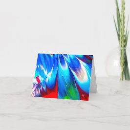 Art Design Notecard Tack Kort