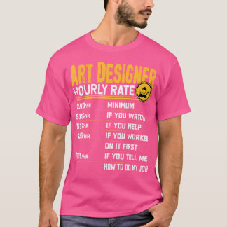 Art Designer-timtaxa - nuvärde konsthantverk T Shirt