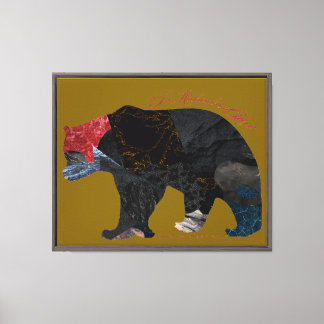 Art Det är Officiell Bear #033e - A MichaelsonEffe Canvastryck