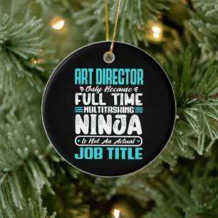 Art Director Job Title Profement - Kreativ Julgransprydnad Keramik