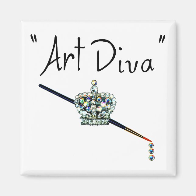 Art Diva Magnet (Framsidan)