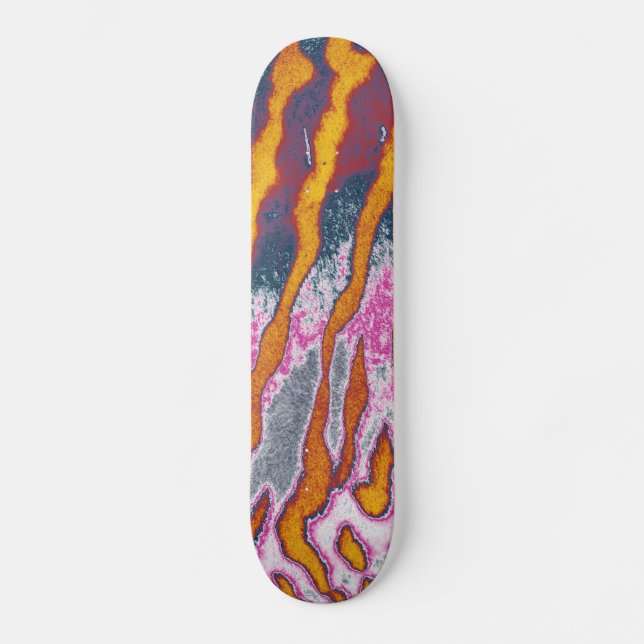 Art Djur päls 4 Old School Skateboard Bräda 18 Cm (Framsida)