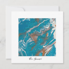 Art efter Heather Square-kort Julkort