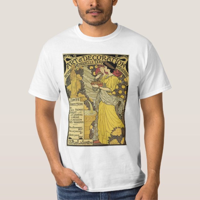 Art et Dekoration T Shirt (Framsida)