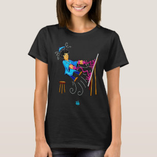 Art Explosion Kreativ målning T Shirt