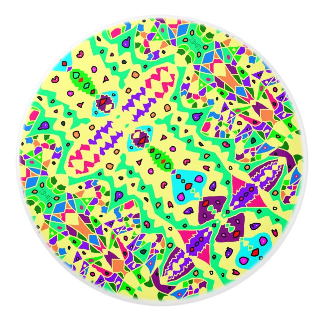 ART FANTASTIC MULTI FLORED BITS N PEICES KNOPP (Framsidan)