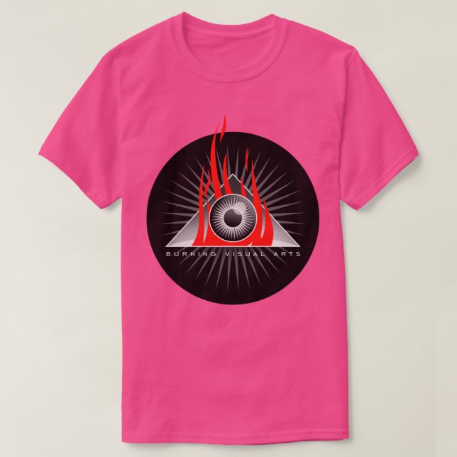 Art Flames T Shirt (Design framsida)