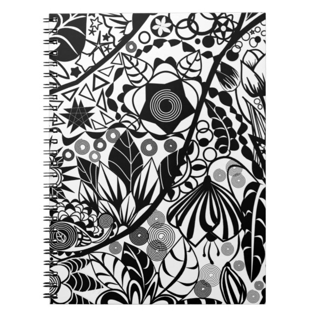 Art Flowers Anteckningsbok (Framsidan)