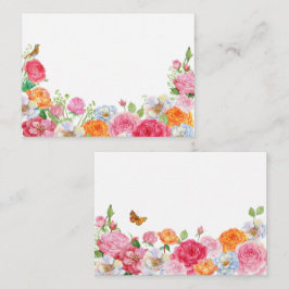 Art Flowers Ro Anteckningskort
