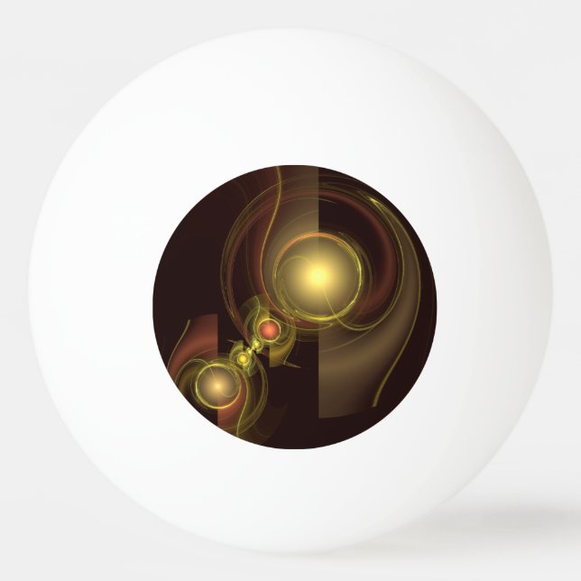 Art för Abstrakt av inbyggd anslutning Pingisboll (Framsidan)