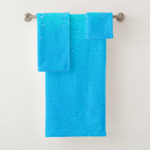 Art för Oceans Aqua Bath Towels