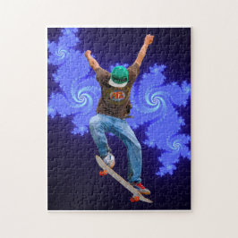 Art för Skateboarder Action Sports Pussel