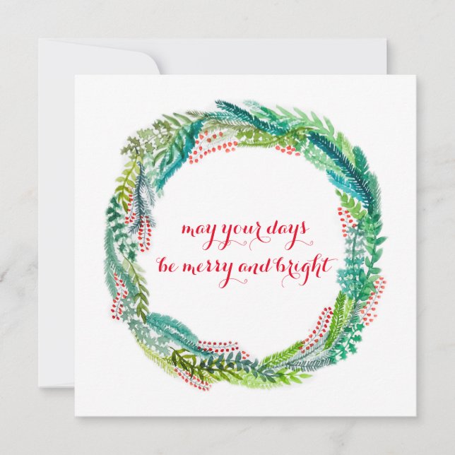 Art för välgörenhetshälsningskort julkort (Framsida)