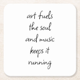 Art Fuels Den Pappra Soul Underlägg