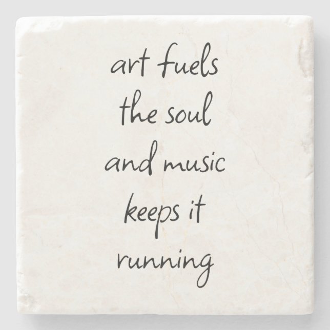 Art Fuels, Soul Marble Stone Underlägg (Framsidan)