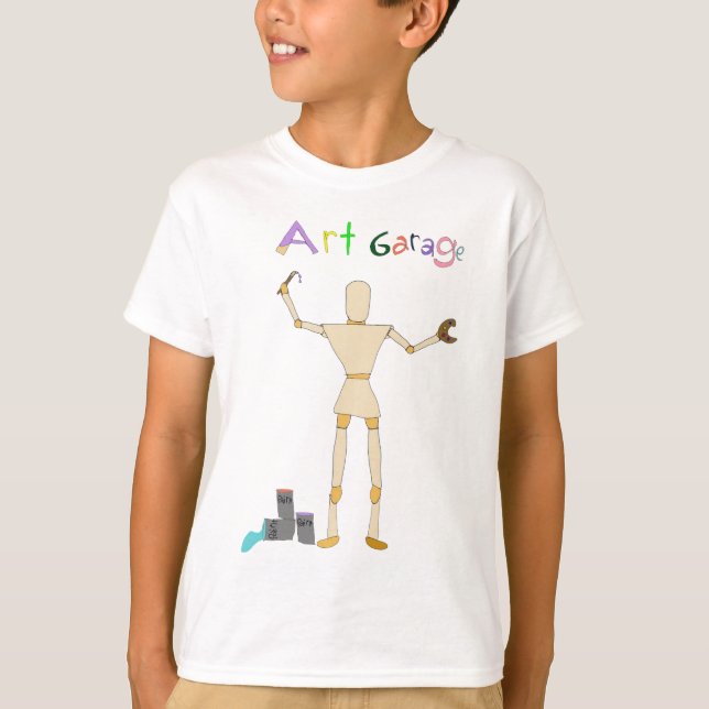 Art Garage 2026 Tävling Vinnare T Shirt (Framsida)