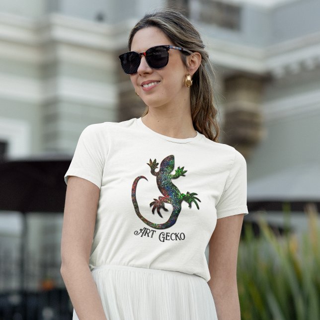 Art Gecko T Shirt (Skapare uppladdad)