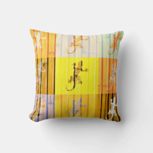 Art Geckos Pillow Kudde