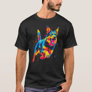 Art German Shepherd T Shirt