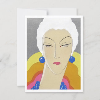 Art-Goût-Beauté (1928) mode illustration Vykort