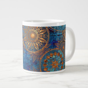 Art grunge mönster jumbo mugg