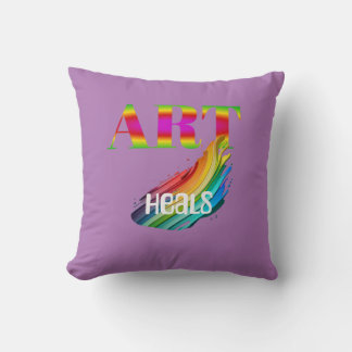"Art Heals" Kudde