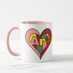 Art Heart Mugg