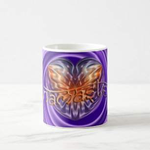 ART Heart NAMASTE violett snurra Kaffemugg