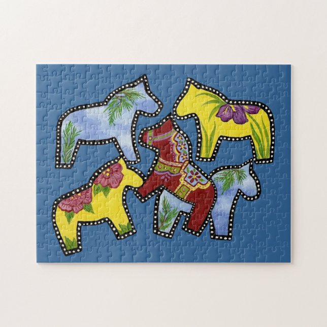 Art Horses Pussel (Horisontell)