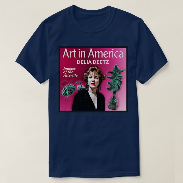 Art i Amerika Delia Deetz T Shirt (Design framsida)