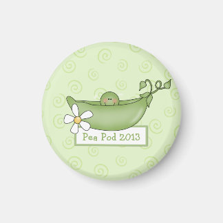Ärt i en Pod Baby Shower Magnet