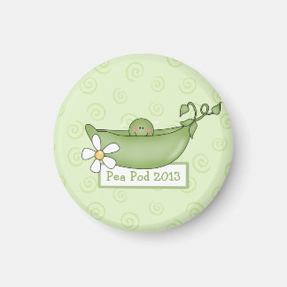 Ärt i en Pod Baby Shower Magnet